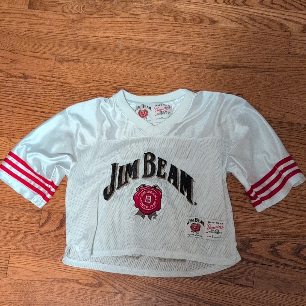 Jim Beam - Genuine Cropped Jersey Top #80 - Picture 2 of 5